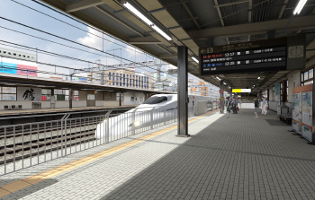 JR東海新幹線ホームトレーニング
