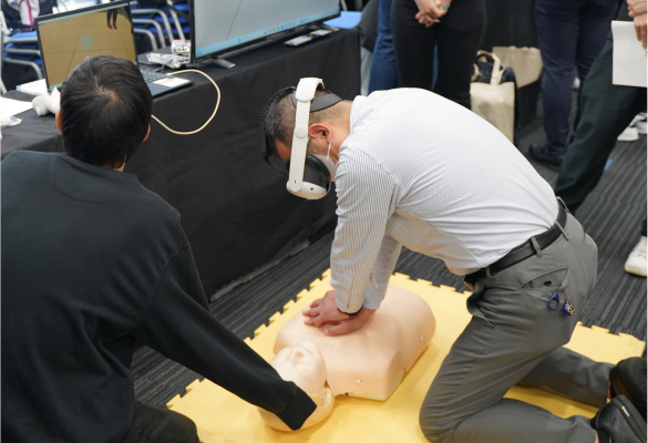 BLS 一次救命措置VRトレーニング