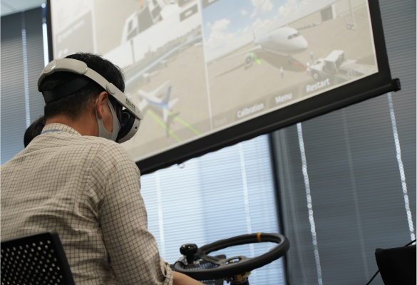 VR訓練シミュレータ「∀TRAS(アトラス)」