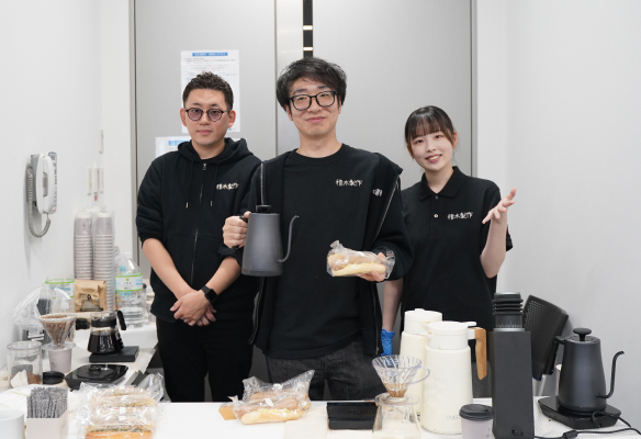 今年も大好評のカフェスペース Bock（新御徒町）